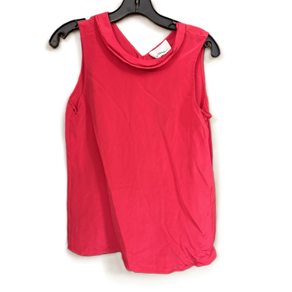 3.1 phillip lim Red Sleeveless Round Neck Tank Top Womens Size 4